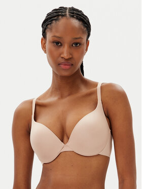 Hunkemöller Hunkemöller Biustonosz push-up Smooth 206742 Beżowy
