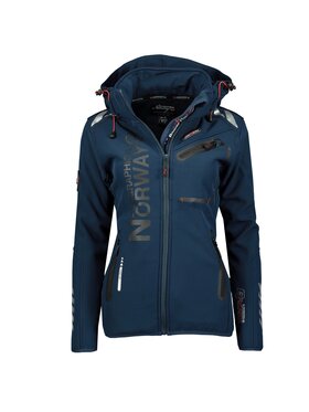 Geographical Norway Geographical Norway Kurtka softshell WW1972F/GN/Navy / Navy Granatowy Regular Fit