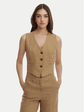 Marella Marella Prsluk za odijelo Veranda 2615151032 Bež Regular Fit