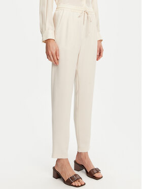 Marella Marella Pantaloni da tuta Abitata 2513131045 Écru Regular Fit