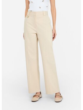 Liu Jo Liu Jo Pantaloni di tessuto CF5350T026AX0715 Bianco Regular Fit