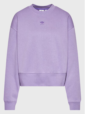 adidas adidas Sweatshirt HZ8639 Violett Relaxed Fit