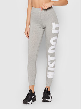 Nike Nike Legginsy Sportswear Essential CZ8534 Szary Slim Fit
