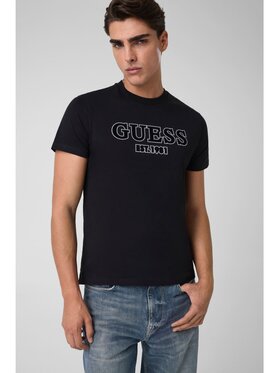 Guess Guess T-Shirt 184973 Černá Classic Fit