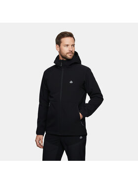 Alpinus Alpinus Kurtka softshell Arbent Czarny Regular Fit