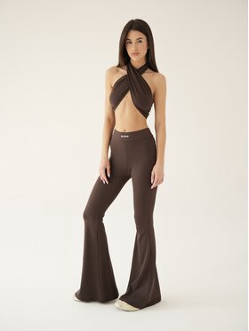 MissDenim MissDenim Legginsy Soft Touch Brązowy Second Skin Fit