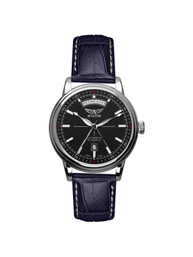 Aviator Aviator Zegarek V.3.20.0.142.4.BLDDD Niebieski