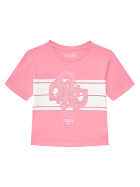 Guess Guess T-shirt J5YI09 K6YW4 Ružičasta Regular Fit