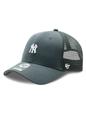 47 Brand 47 Brand Czapka z daszkiem MLB New York Yankees Base Runner Mesh '47 MVP B-BRNMS17CTP-CC Szary