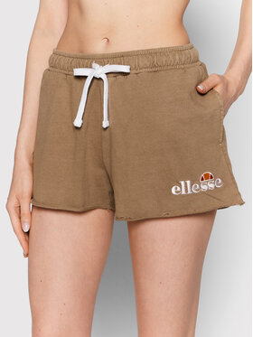Ellesse Ellesse Szorty sportowe Colieur SGM14015 Brązowy Regular Fit
