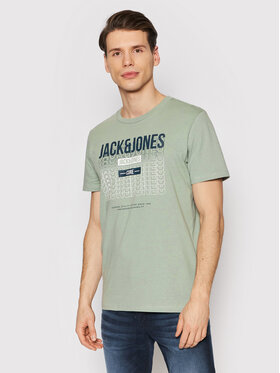 Jack&Jones Jack&Jones T-shirt Cyber 12200225 Verde Regular Fit