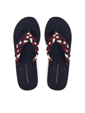 Tommy Hilfiger Tommy Hilfiger Zehentrenner Th Wedge Braided Summer Sandal FW0FW09198 Bunt