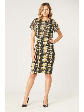 QUIOSQUE QUIOSQUE Každodenní šaty COOL CHIF DRESS NEW Barevná Regular Fit