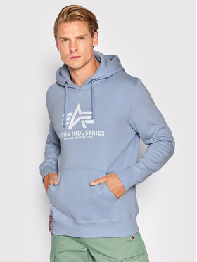 Alpha Industries Alpha Industries Sweatshirt Basic 178312 Himmelblau Regular Fit
