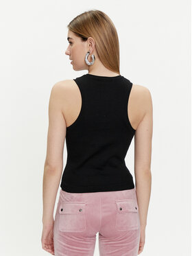 Juicy Couture Top Beckham JCBLV223811 Črna Slim Fit