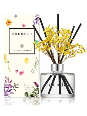 Cocodor Cocodor Dyfuzor DYFUZOR 120ML FL.VANILLA&SANDALWOOD YELLOW 30924 Kolorowy