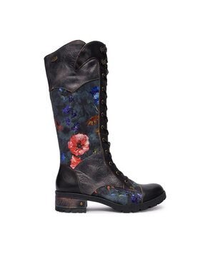 Laura Vita Laura Vita Kozaki Cocrailo 63 Czarny