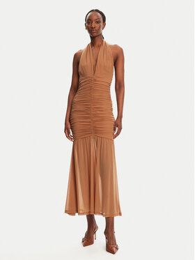 BARDOT BARDOT Коктейлна рокля Sephera 59872DB Кафяв Regular Fit