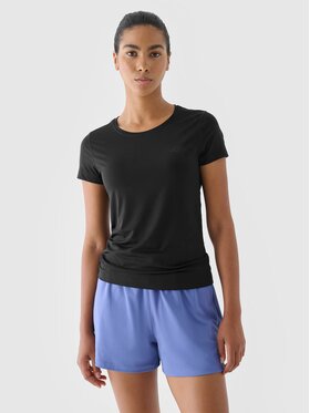 4F 4F Funkčné tričko 4FWAW24TFTSF1011-20S Čierna Regular Fit