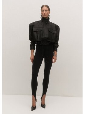 Le Collet Le Collet Legginsy SERENA Czarny Extra Slim Fit