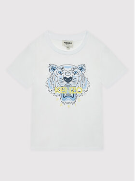 Kenzo Kids Kenzo Kids T-Shirt K25625 M Biały Regular Fit