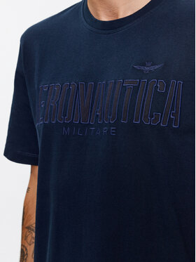 Aeronautica Militare T-shirt 232TS2130J584 Tamnoplava Comfort Fit