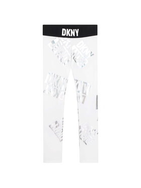 DKNY DKNY Legginsy D34A83/10P Biały