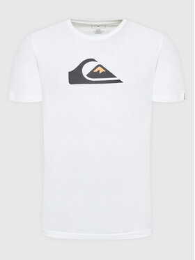 Quiksilver T-shirt Comp EQYZT06534 Bijela Regular Fit