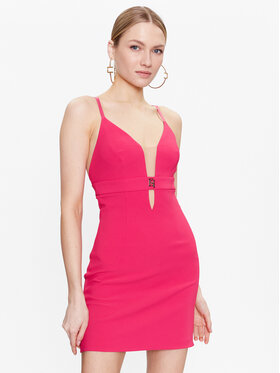 Elisabetta Franchi Elisabetta Franchi Robe de cocktail AB-321-31E2-V300 Rose Slim Fit