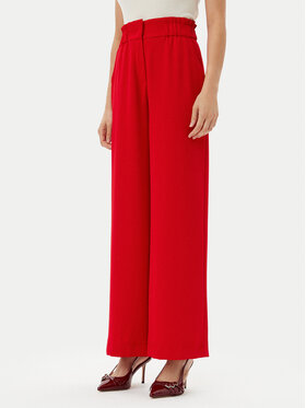 Morgan Morgan Palazzo kalhoty 242-PBIRD Červená Wide Leg