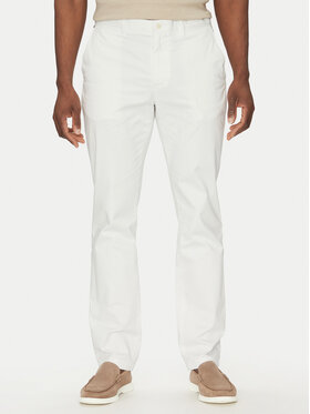 Tommy Hilfiger Tommy Hilfiger Čino bikses Denton MW0MW37873 Balts Slim Fit