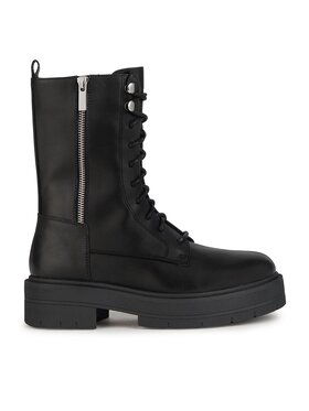 Geox Geox Schnürschuhe D Spherica Ec7 D36VDJ 00043 C9999 Schwarz