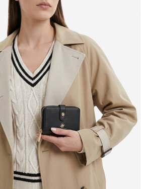 Beverly Hills Polo Club Beverly Hills Polo Club Портфейл CEO-BHPC-W1-004-SS26 Черен