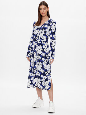 United Colors Of Benetton United Colors Of Benetton Hemdkleid 43UEDV02X Dunkelblau Regular Fit