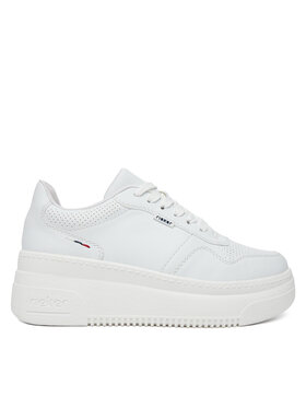 Rieker Rieker Sneakersy M7811-80 Bílá