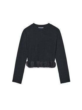 Mayoral Mayoral Μπλουζάκι 7030 Μαύρο Regular Fit