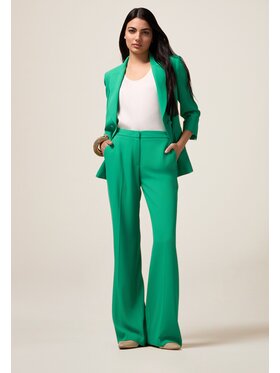 Oltre Oltre Pantaloni di tessuto P029R008892N015 Verde Regular Fit