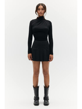 BENU BENU Minigonna Spódnica mini Nero Regular Fit