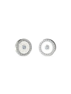 Guess Guess Naušnice JUBE04081JW-RH Stříbrná