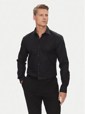 HUGO HUGO Koszula Kenno 50544934 Czarny Slim Fit