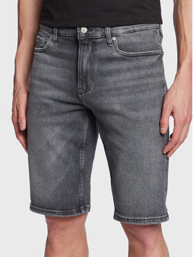 Calvin Klein Jeans Calvin Klein Jeans Pantaloni scurți de blugi J30J322786 Gri Slim Fit