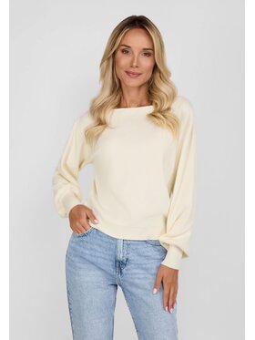 minoti minoti Sweter 26WKNIT6 Écru Regular Fit