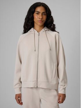 4F 4F Bluza ESSENTIAL 4 Biały Loose Fit