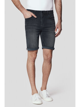 Lancerto Lancerto Szorty materiałowe Nero SZO113124000002 Szary Slim Fit