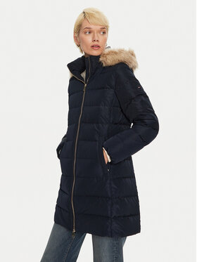 Tommy Hilfiger Tommy Hilfiger Vatovaná bunda Heritage WW0WW43234 Tmavomodrá Regular Fit