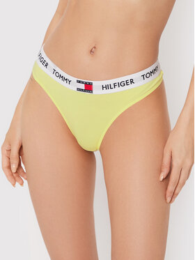 Tommy Hilfiger Tommy Hilfiger Stringi UW0UW02198 Żółty