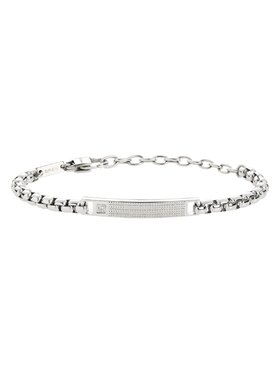 Breil Breil Bracciale TAG AND CROSS Argento
