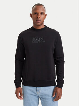KARL LAGERFELD KARL LAGERFELD Mikina 705074 564953 Černá Regular Fit