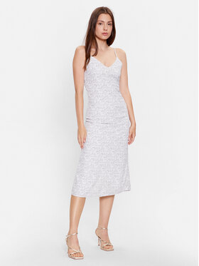 Glamorous Glamorous Ljetna haljina KK0193A Bijela Regular Fit