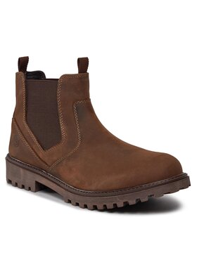 Lumberjack Lumberjack Členková obuv s elastickým prvkom RIVER SM00113-003-H01 Hnedá